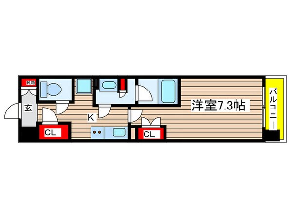 ラフィシア上前津の物件間取画像